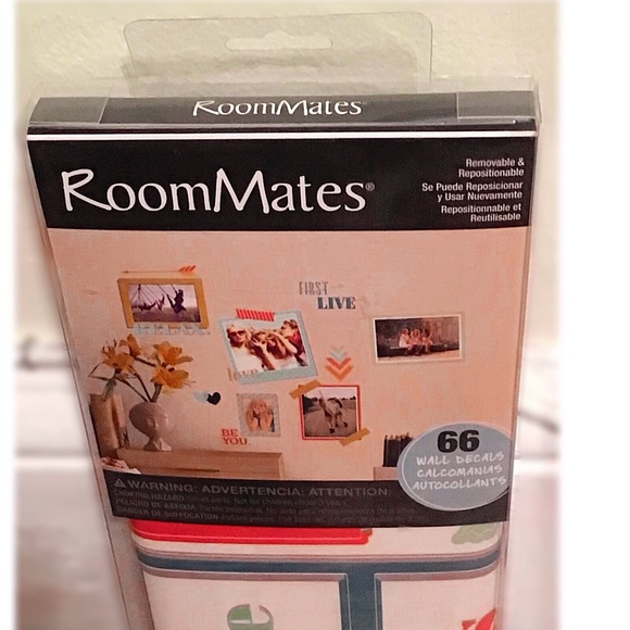 NIB Vinyl Frame Wall Decals, Set of 66 - Picture 4 of 7
